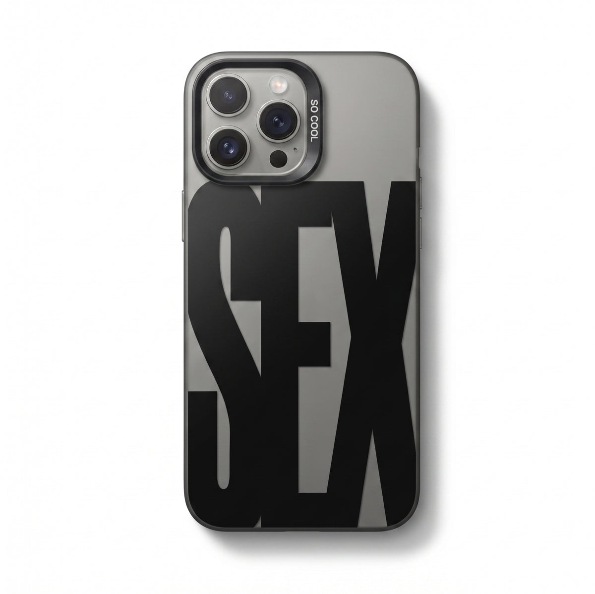 Etui Bold Typography SEX