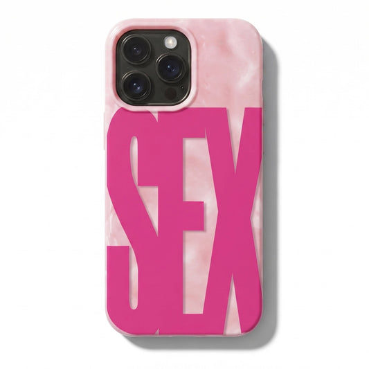 Etui Bold Typography SEX