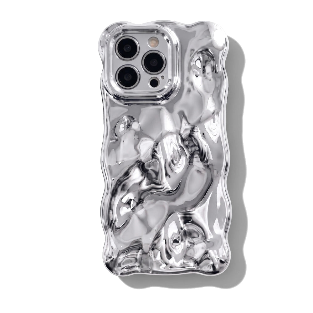Etui Squishy Liquid Chrome
